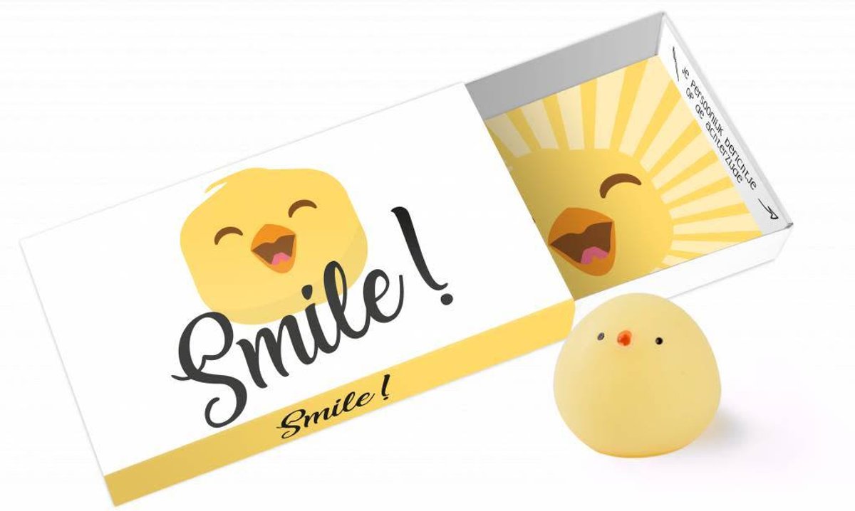 Paper Art Greeting box Smile!