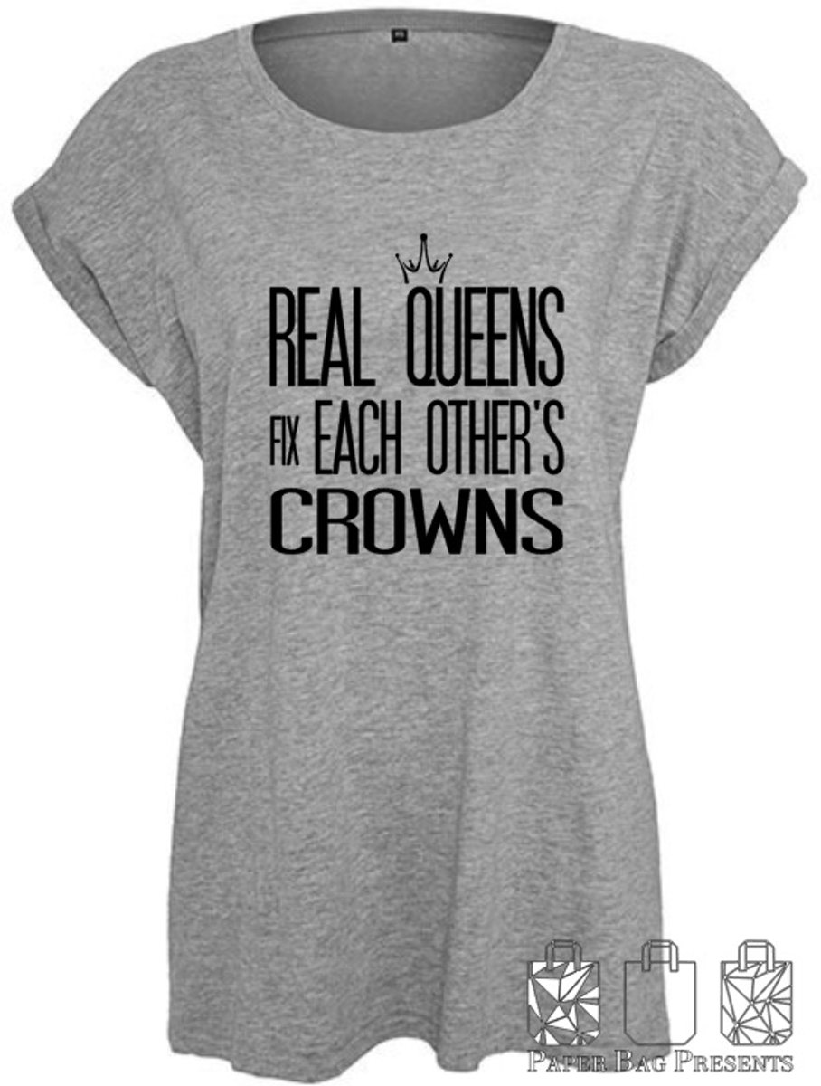 Dames T-shirt Real Queens