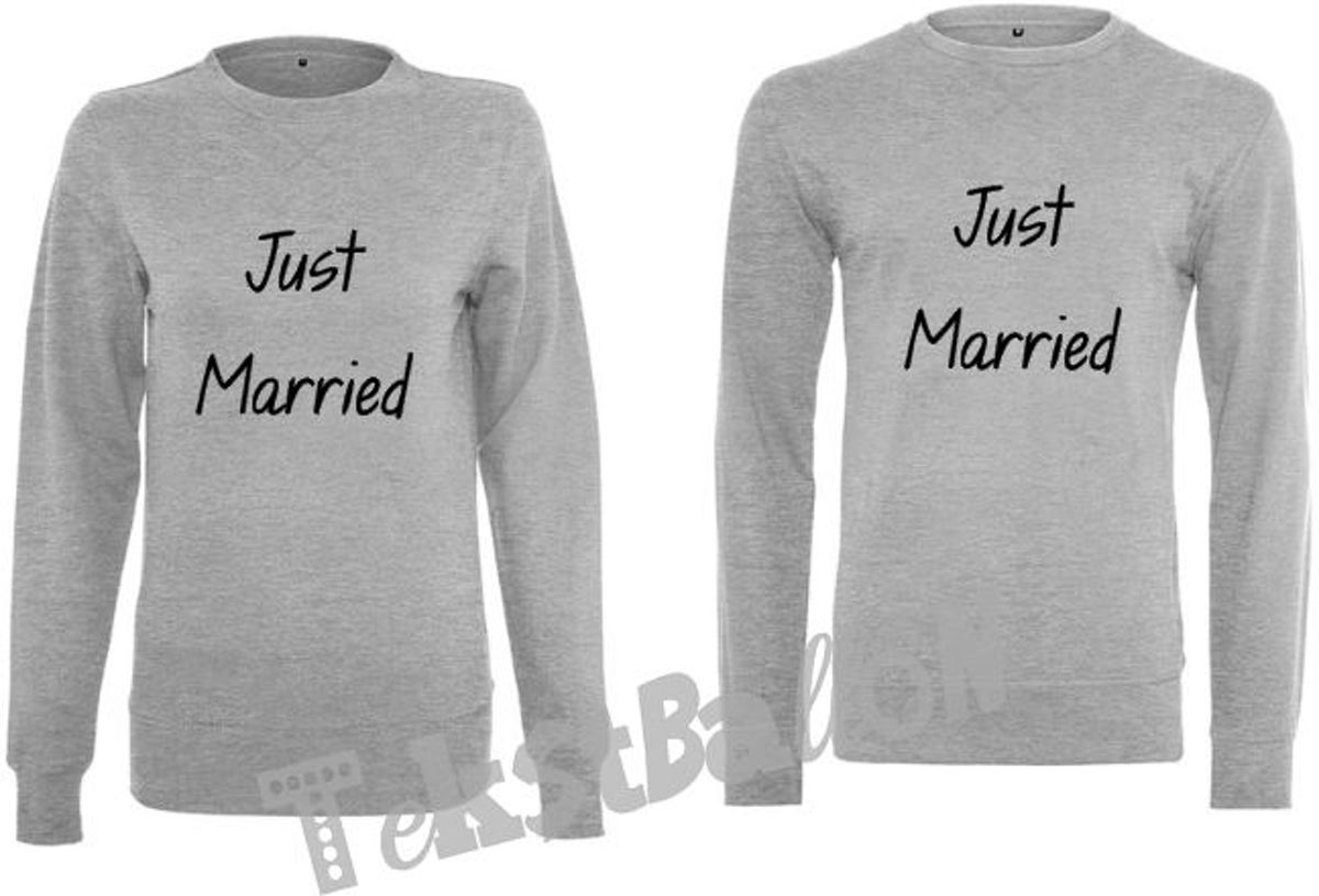 Set van 2 sweaters Just Married