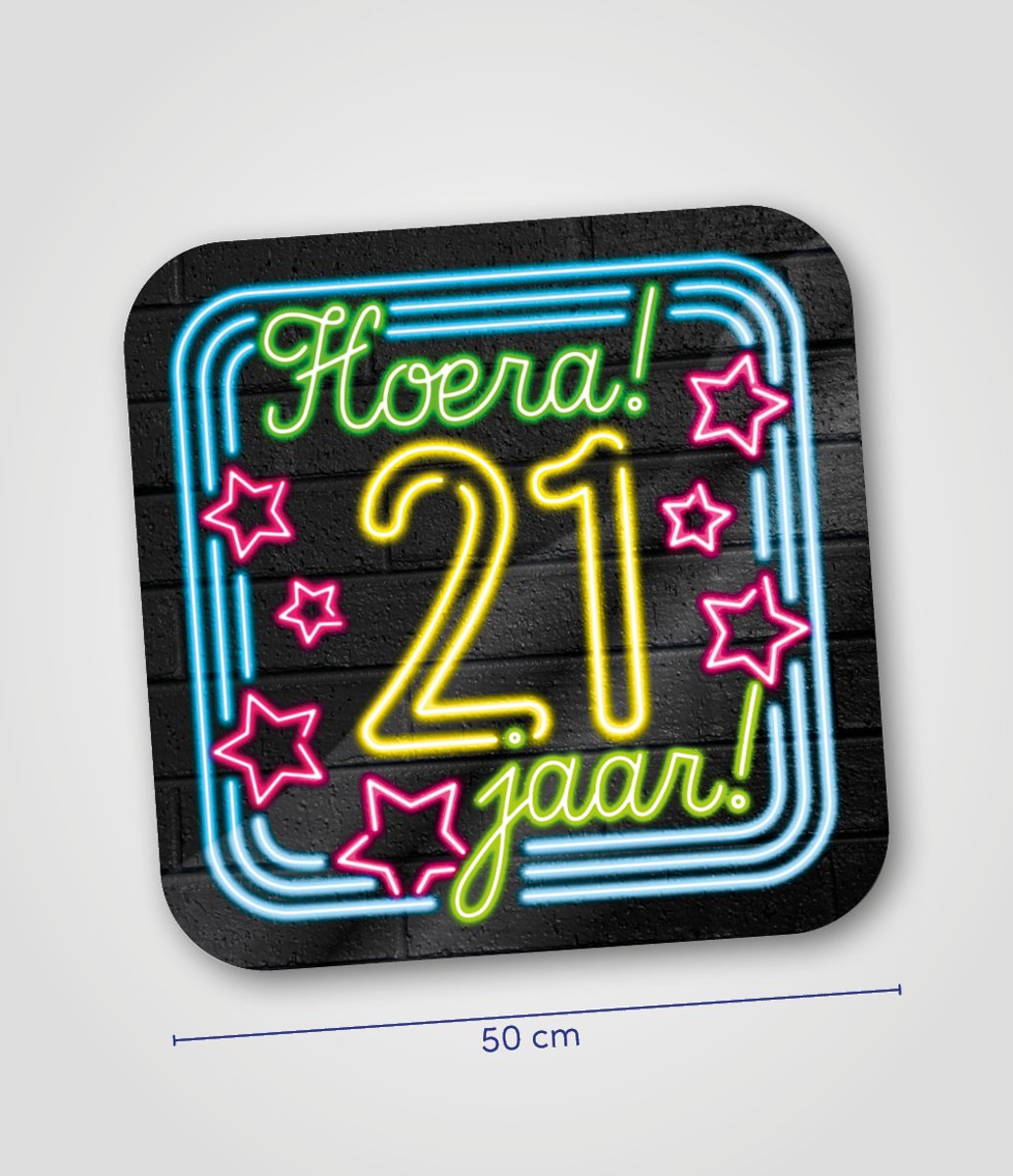 Huldeschild 21 NEON