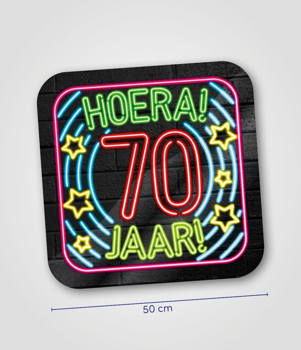 Huldeschild 70 NEON