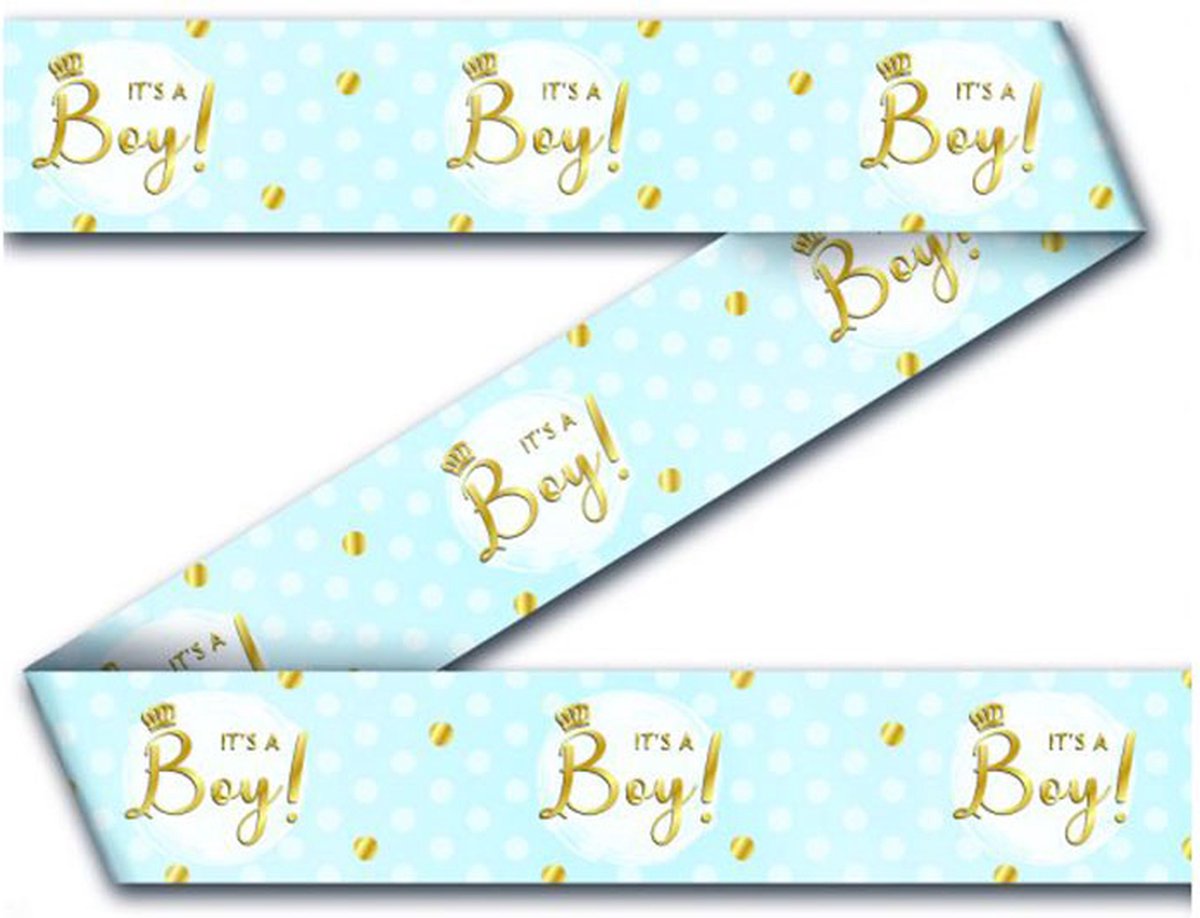 Paper Dreams   Het Is Een Jongen 12 Meter Pvc Geel