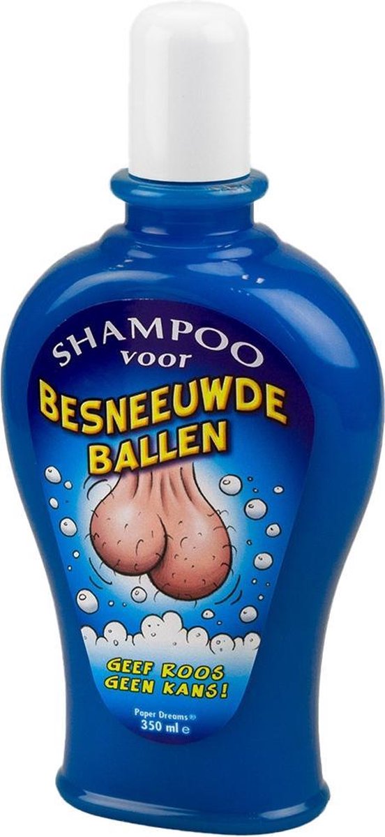 Paper Dreams Shampoo Fun Besneeuwde Ballen Heren 350 Ml Blauw