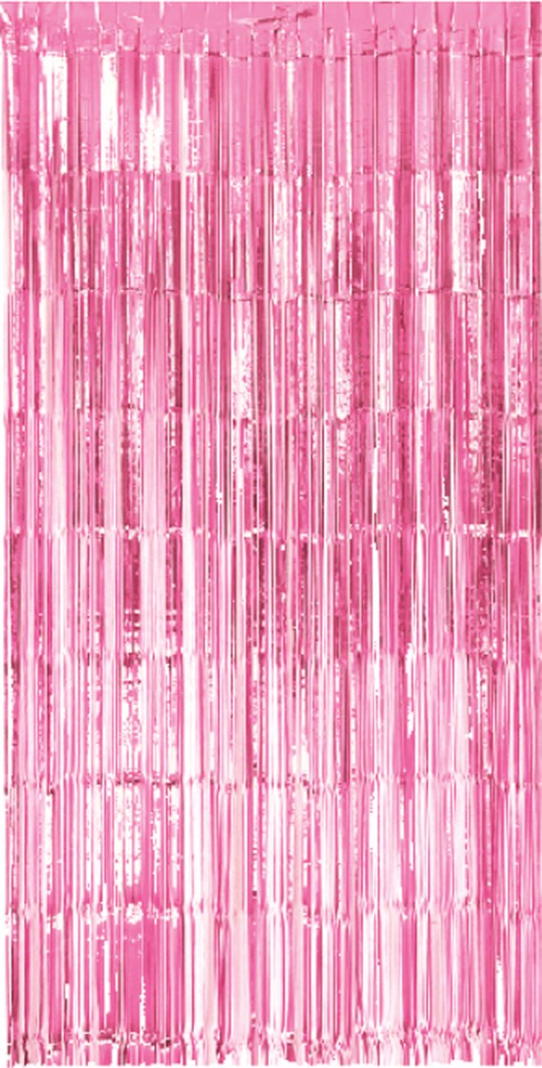 Paperdreams - Baby roze deurgordijn - 1 x 2 meter
