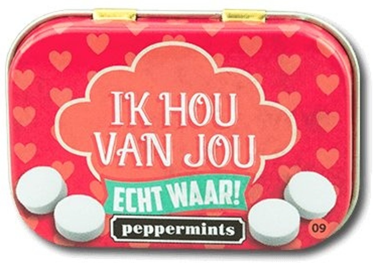 Paperdreams - Retro mints - Ik hou van jou