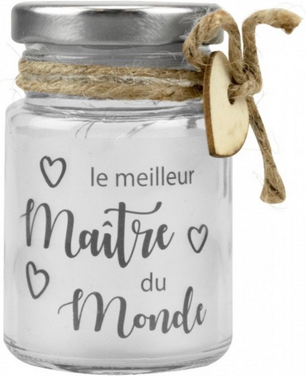 decoratielicht Little Star Maitre 5 x 8,5 cm glas