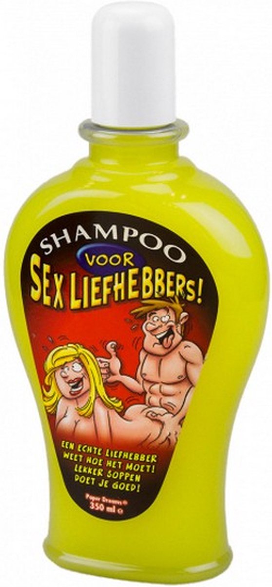 shampoo Fun Seksliefhebbers 350 ml geel