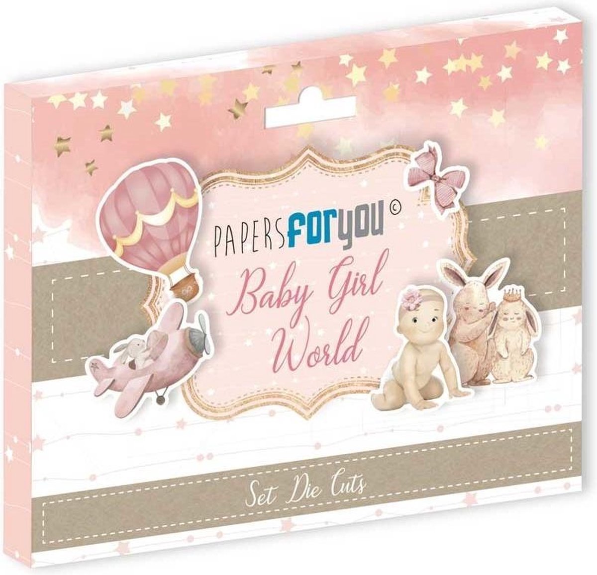 Baby Girl World Die Cuts (PFY-3470)