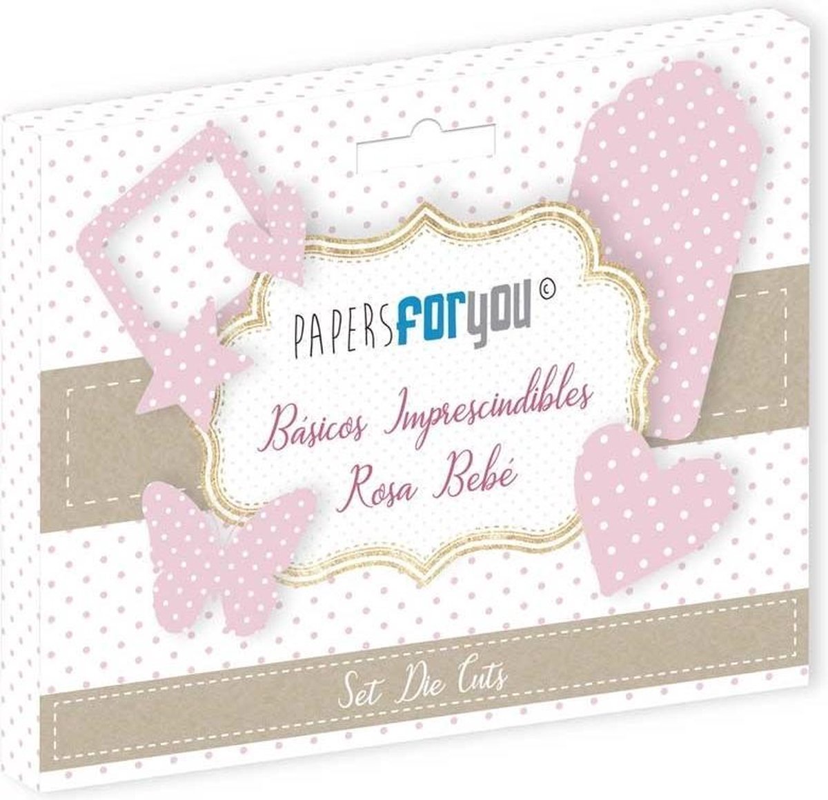 Basicos Imprescindibles Rosa Bebe Die Cuts (PFY-3180)