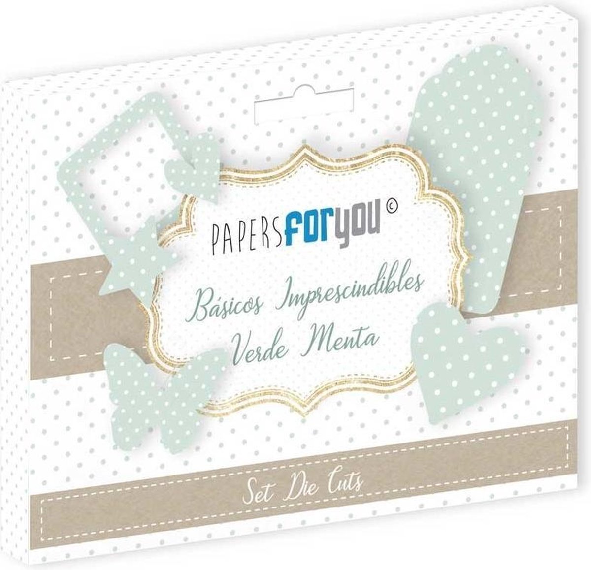 Basicos Imprescindibles Verde Menta Die Cuts (PFY-3183)