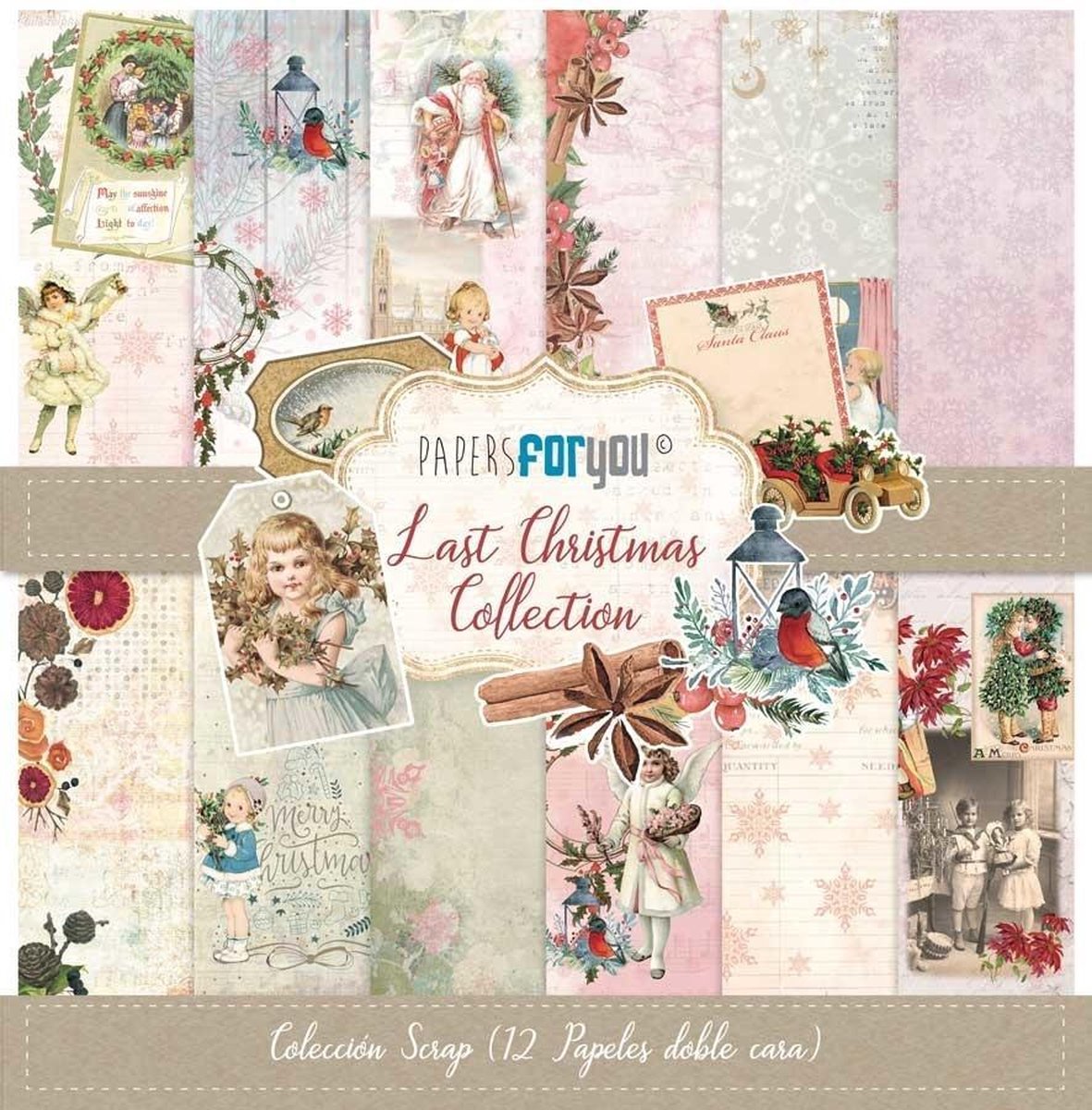 Last Christmas 12x12 Inch Paper Pack (12pcs) (PFY-3073)