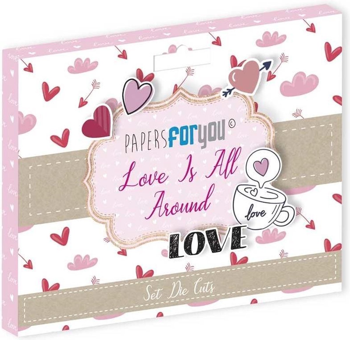 Love Is All Around Die Cuts (PFY-3130)