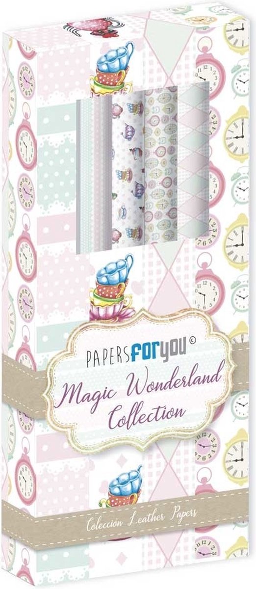 Magic Wonderland Leather Paper Kit (4pcs) (PFY-4700)