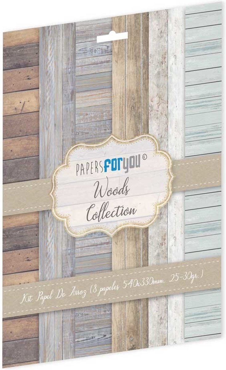 Woods Rice Paper Kit (8pcs) (PFY-10168)