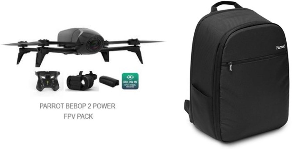 Parrot Bebop drone 2 FPV Power Adventurer PF726205AA