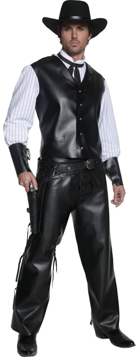 Western gunslinger Cowboy kostuum - Verkleedkleding heren - Maat M/L