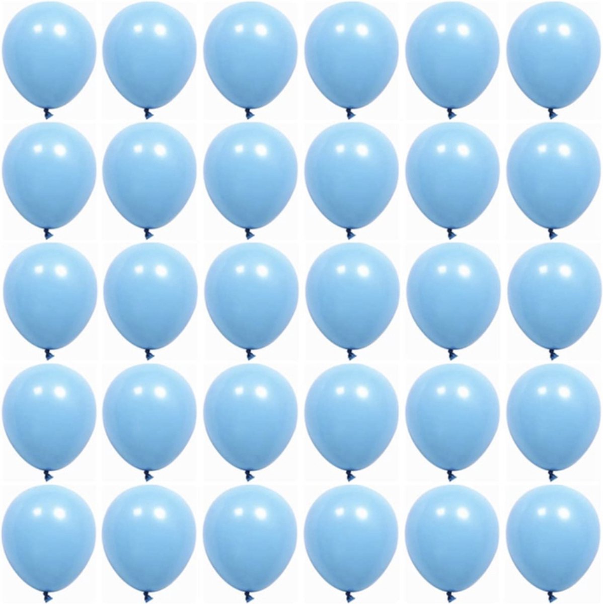 Ballonnen 10 Stuks - Ballonnenset - Bruiloft - Verjaardag - Babyshower - Kleurrijke Ballonnen - Latex Ballonnen - Party Decoratie - Macaron Blue