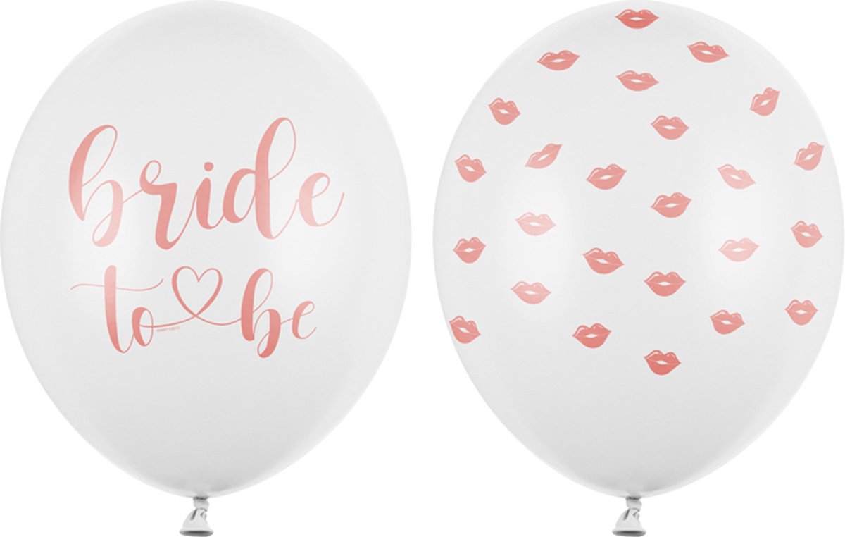 Ballonnen Bride To Be mix 50 stuks