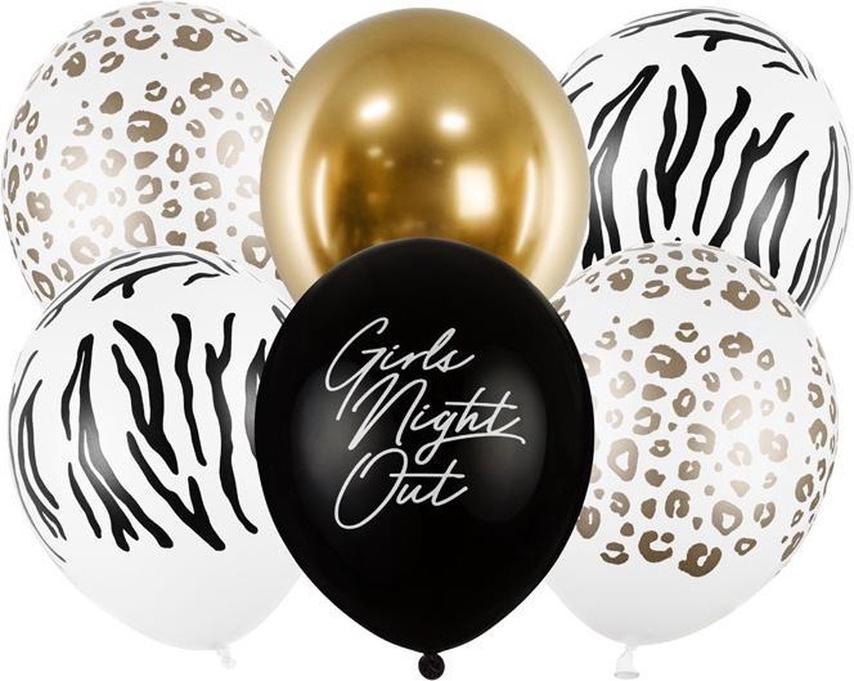 Ballonnen set Girls Night Out (6 stuks)