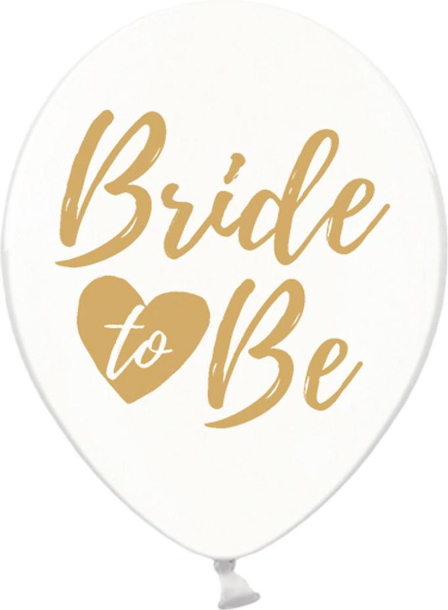 Bride to Be Goud - 6 stuks