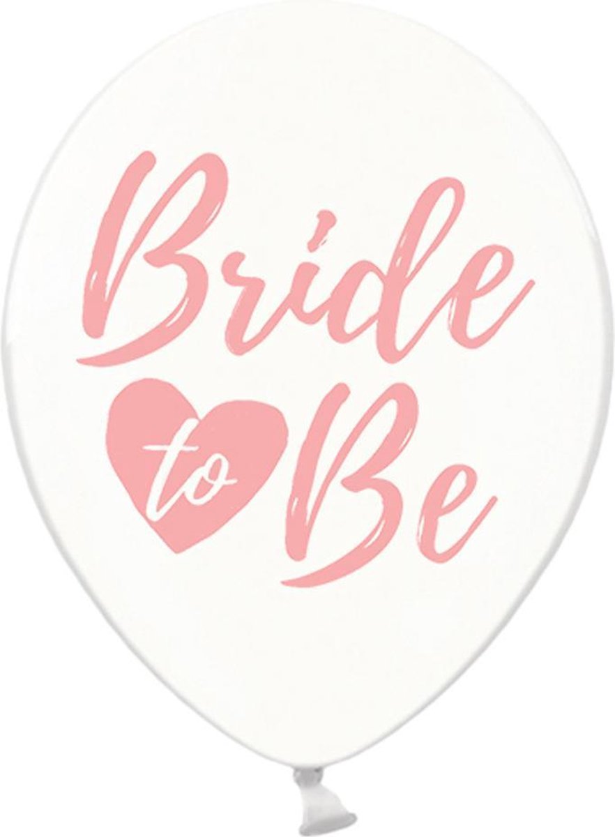 Bride to Be Roze - 6 stuks