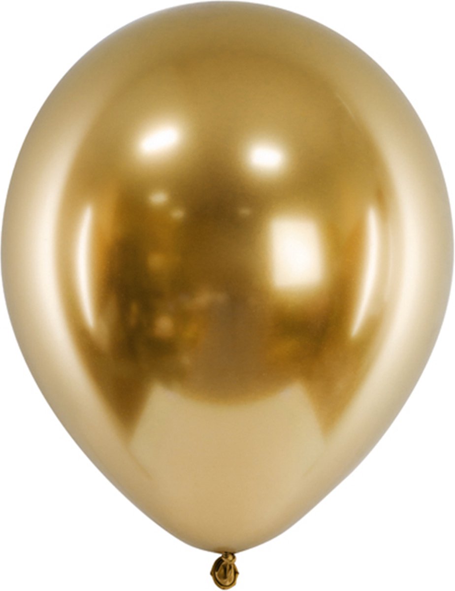 Chrome Glossy Goud (10 stuks)