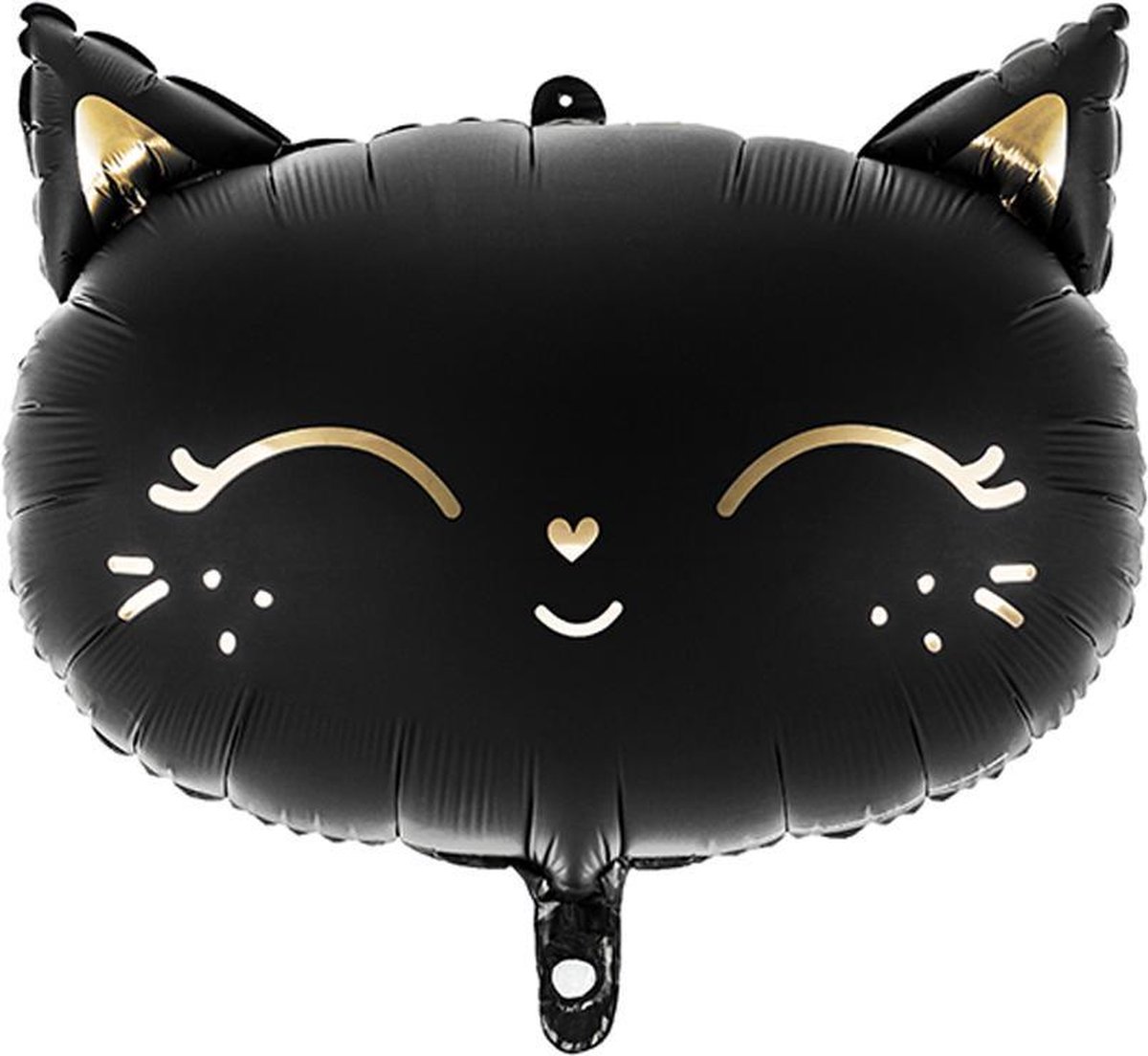 Folieballon Zwarte Kat - 48 cm