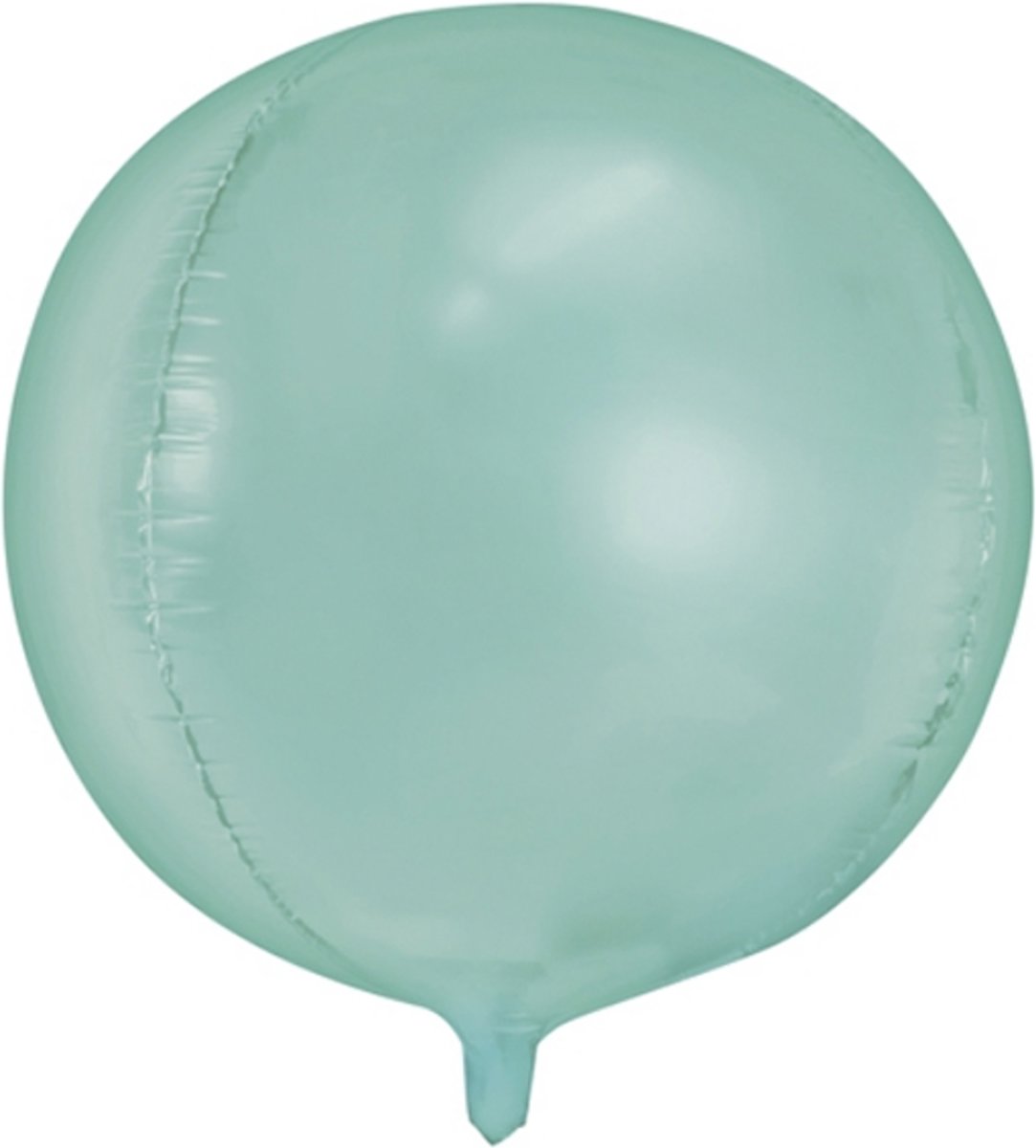 Folieballon rond Mint groen