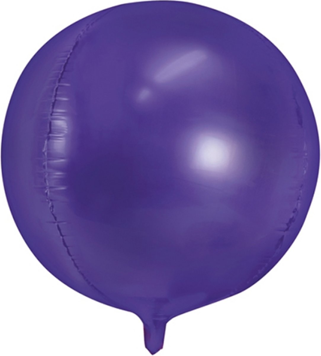 Folieballon rond Paars Violet