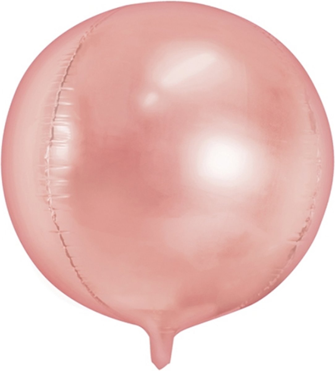 Folieballon rond Rose Gold