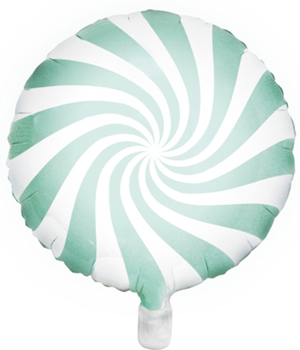 Folieballon twister Mint