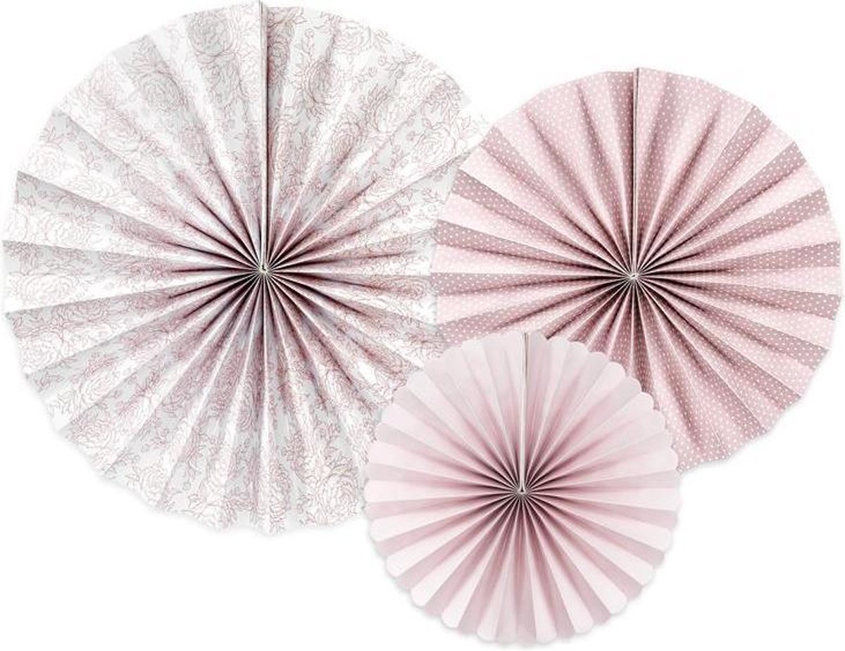 Honeycomb Pink Brocante ( 3 stuks)