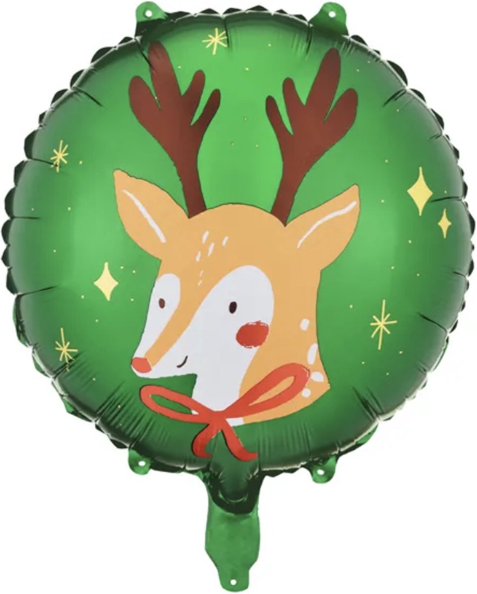 Kerst Folieballon Reindeer - 45 cm