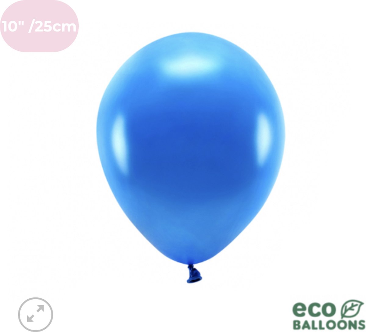 Marine blauw ballonnen 100 ST