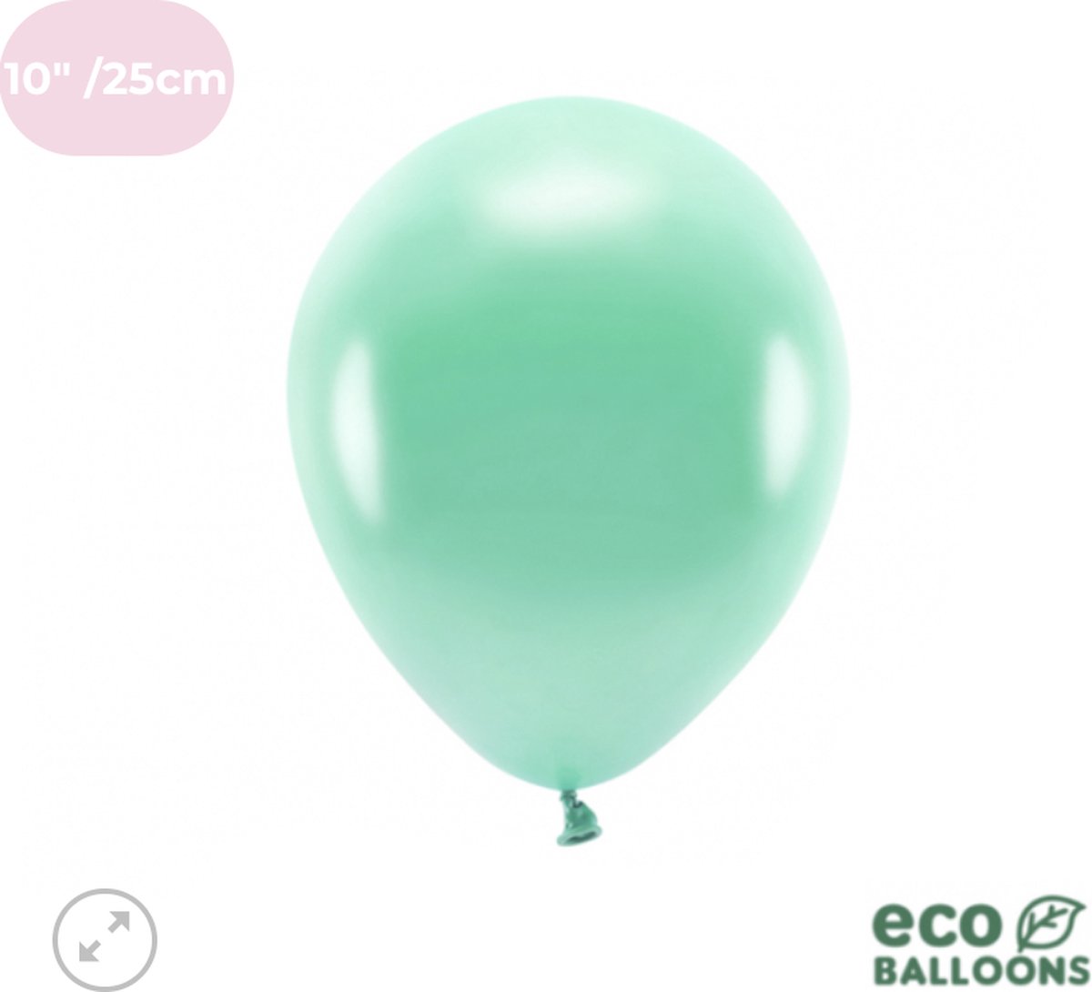 Mint groen eco ballonnen