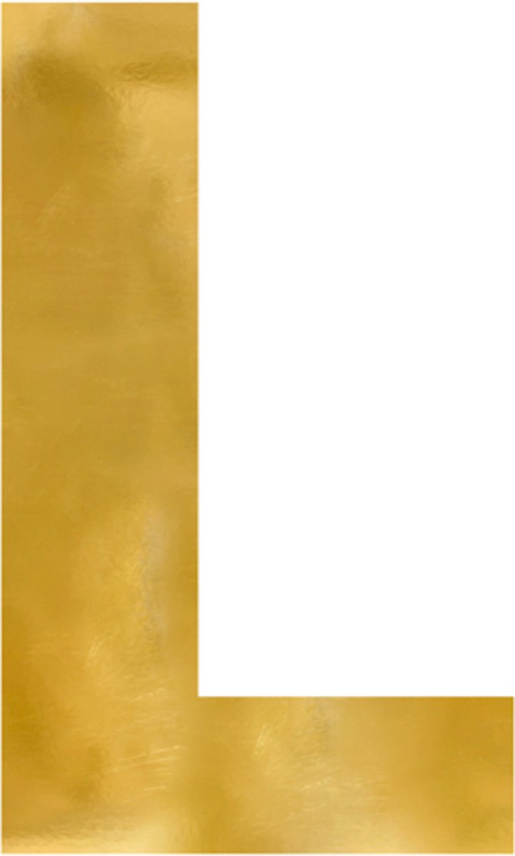 Spiegel Letter L Goud - 37 x 60 cm