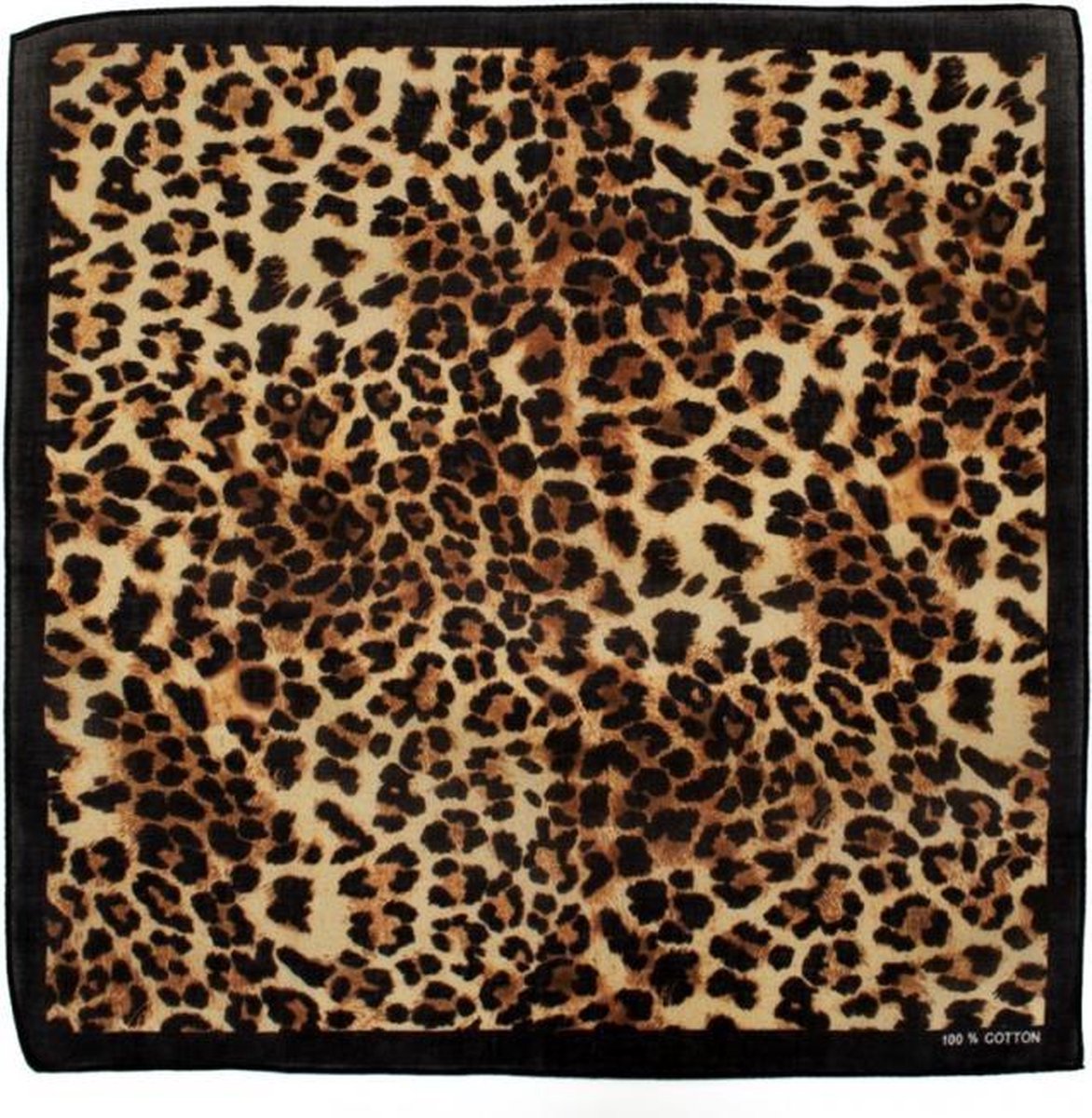 Zakdoek Panter print