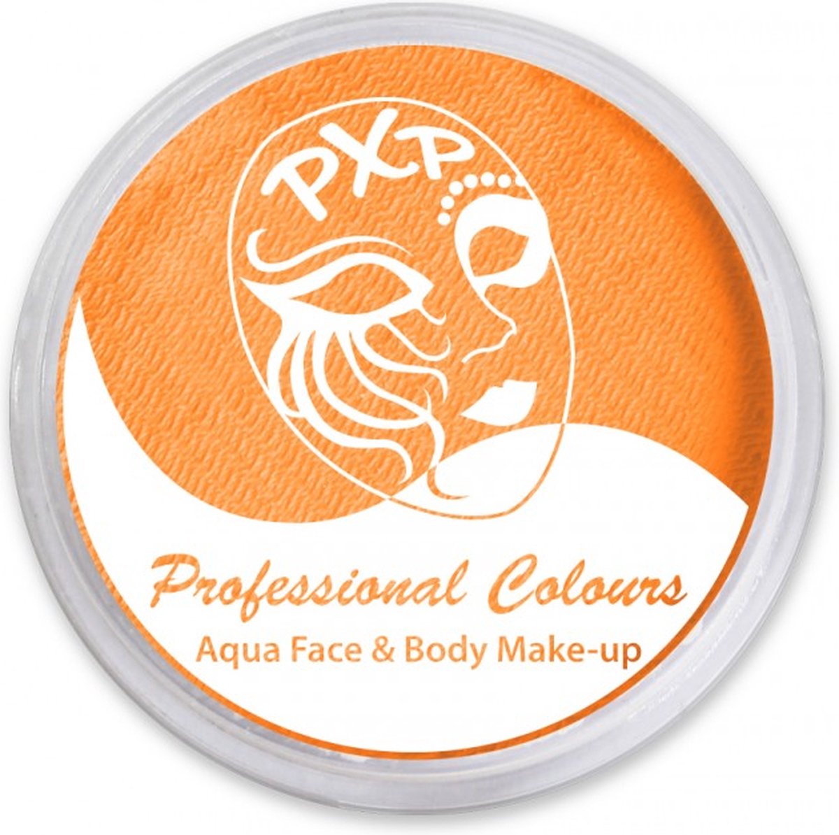 PXP Aqua schmink face & body paint Peachy Orange 10 gram