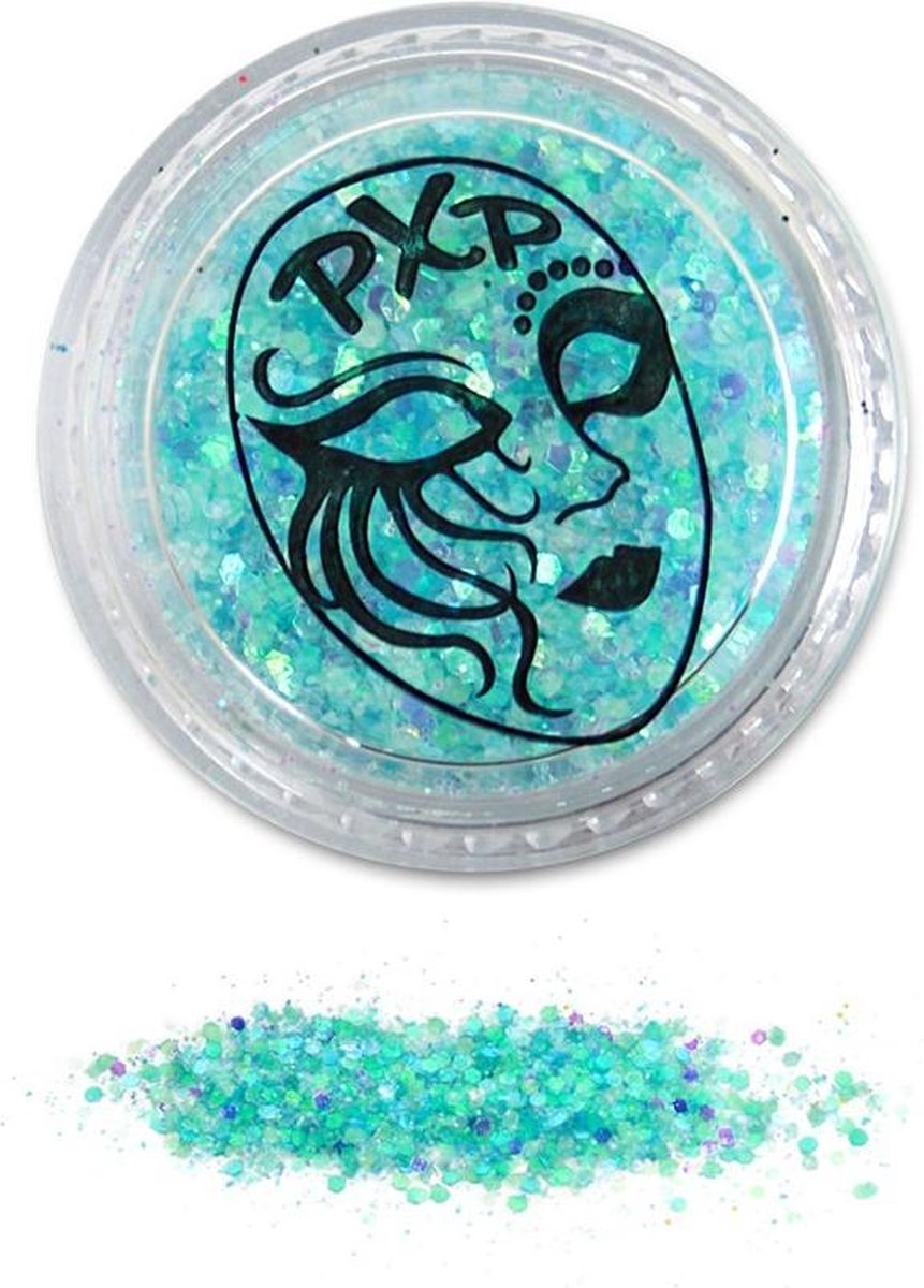 PXP Glitter Blue Mermaid Fijne glitter