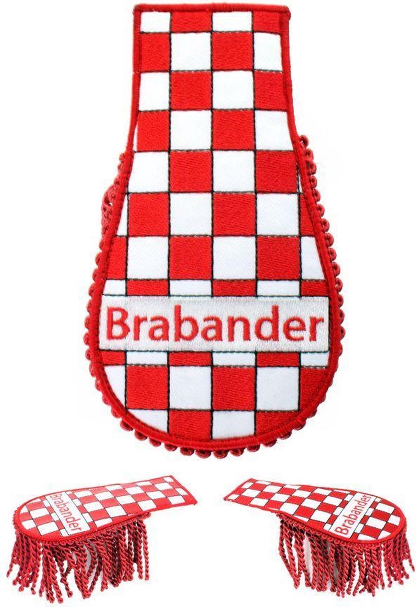 Set schouder epaulette Brabander