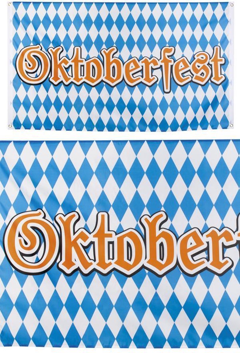 Vlag Oktoberfest 90 x 150 cm.