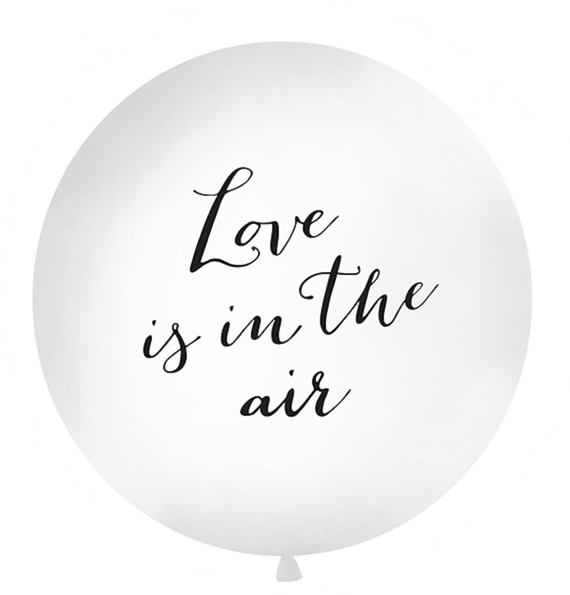 Reuze ballon 100 cm - Love is in the air