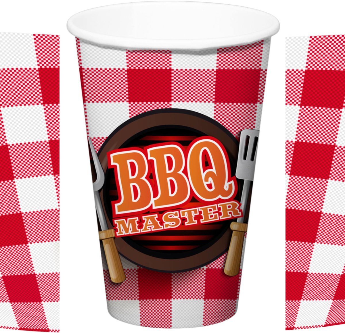 BBQ Bekers Master 700ml 8 stuks