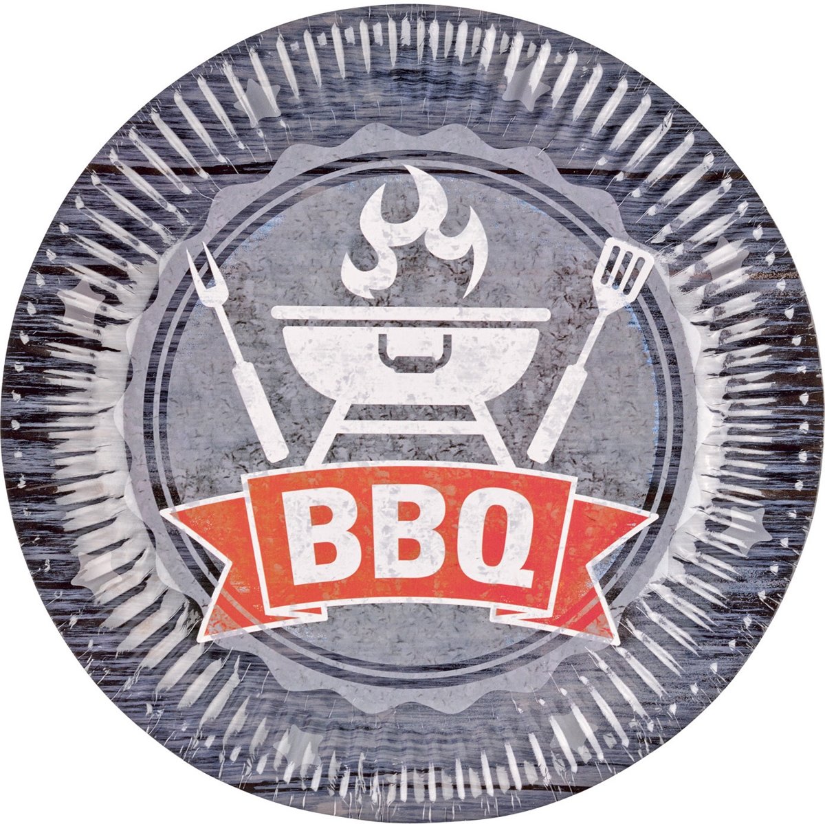 BBQ Borden Deluxe 23cm 8 stuks