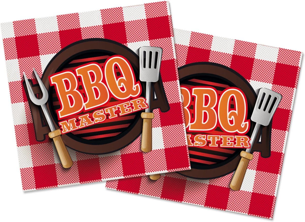 BBQ Servetten Master 20 stuks