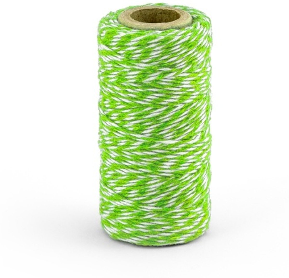 Bakers Twine Groen Wit 50 meter