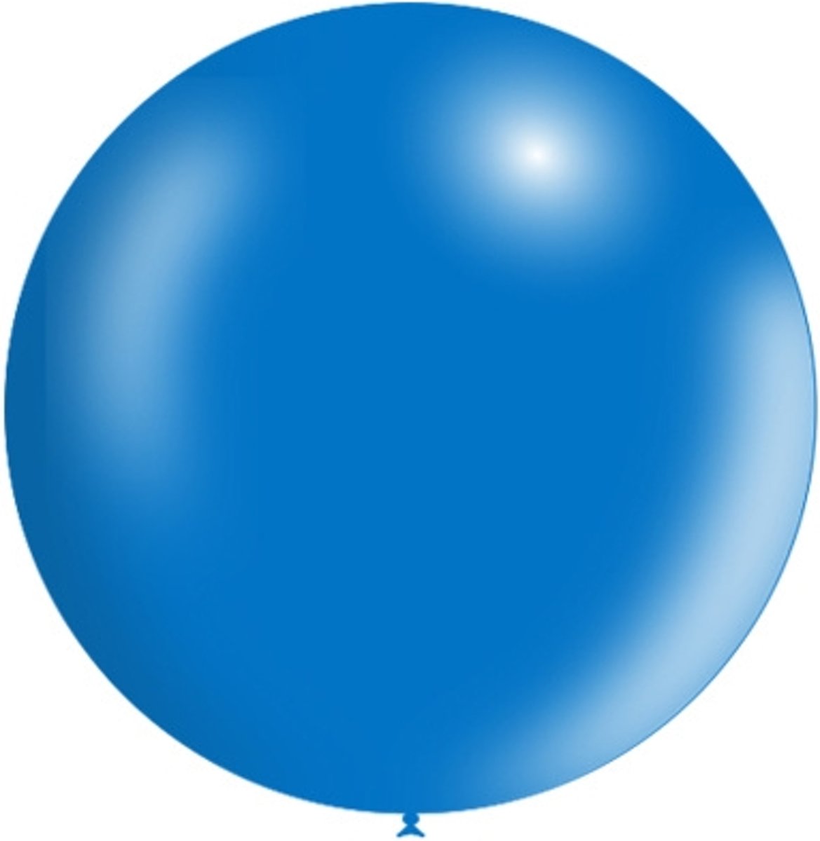 Blauwe Reuze Ballon Metallic 60cm