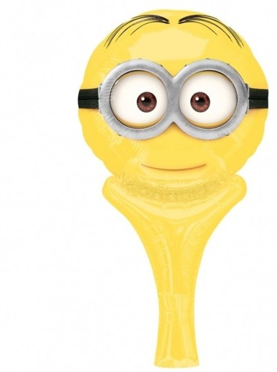 Despicable Me hand folieballon 15 x 30 cm.