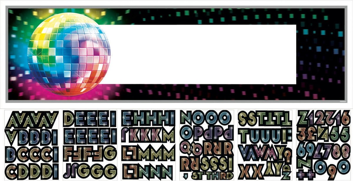 Disco Banner 165x50,8cm