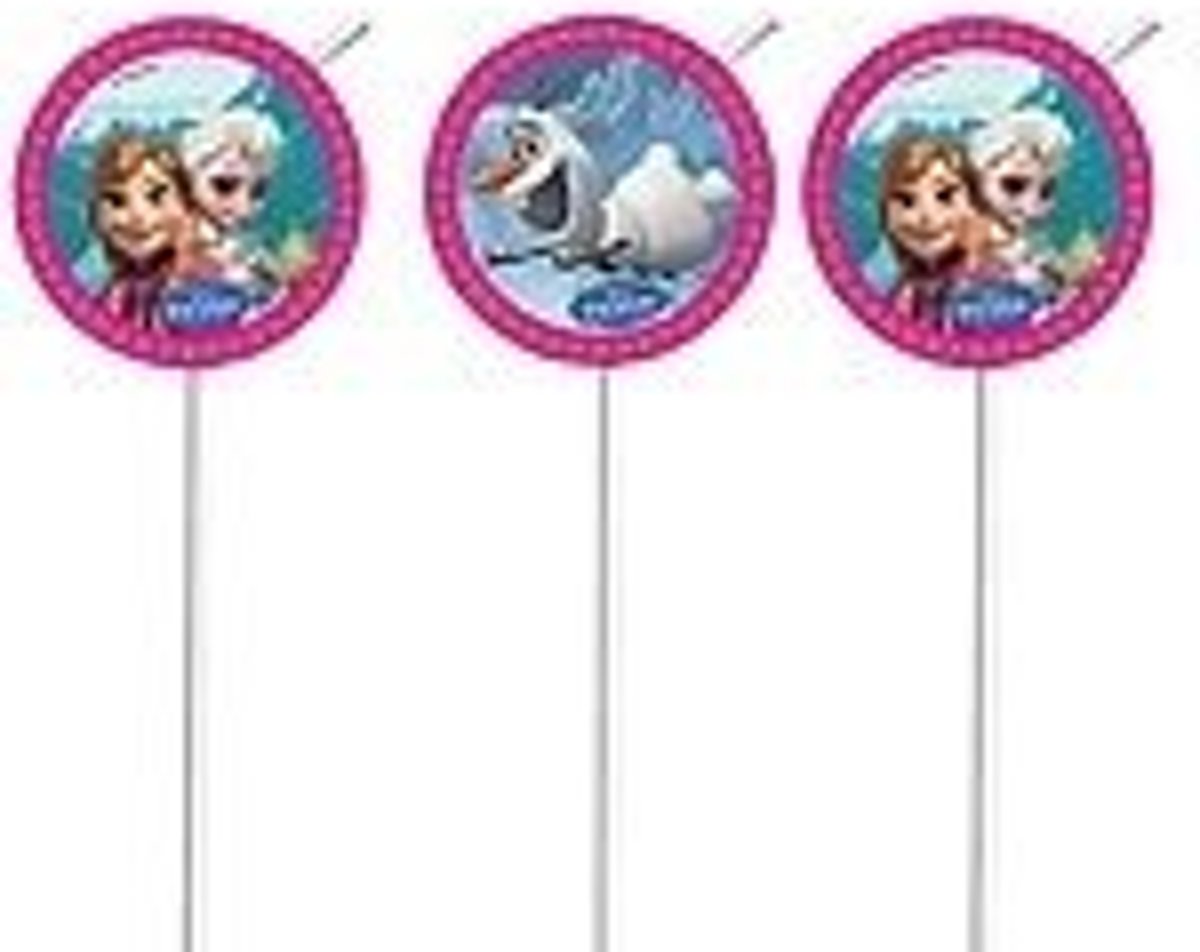 Disney Frozen rietjes 6 st.